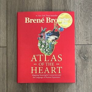 Red 'Atlas of the Heart' Book